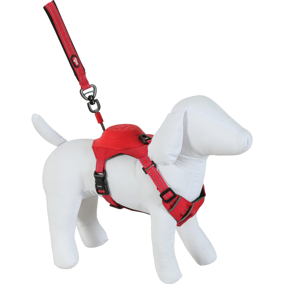 Harnais Easyride pour chien, coloris rouge - taille XS