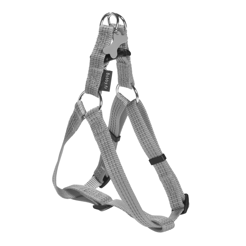 Harnais baudrier pour chien 'Safe', coloris gris - taille XS