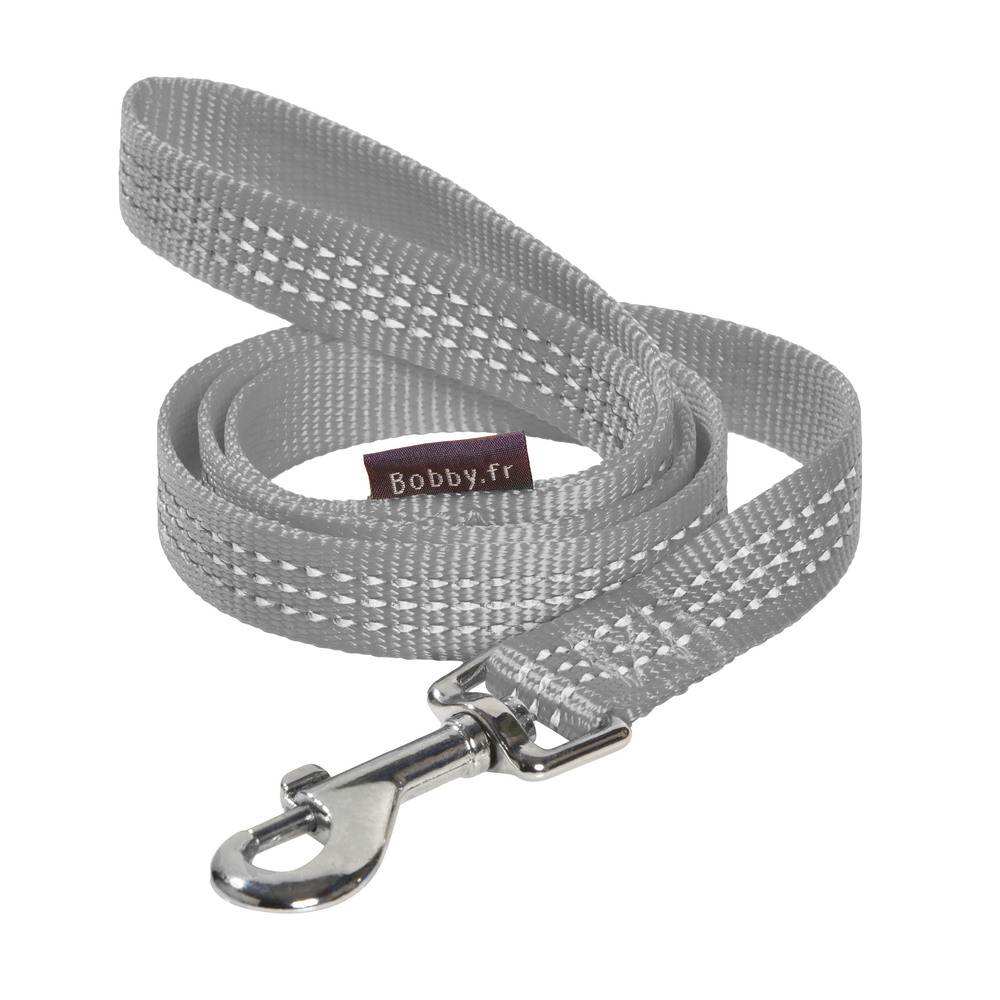 Laisse pour chien 'Safe', coloris gris - taille XS