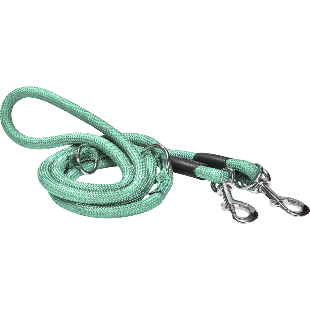 Laisse pour chien 'Walk', 3 positions, coloris lagon - L.189cm