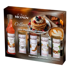 Coffret sirops Monin pour une pause gourmande - 5x5cl