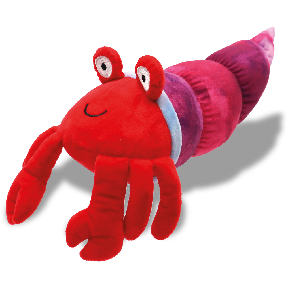 Jouet couineur pour chien : crabe Hermit - L.25cm