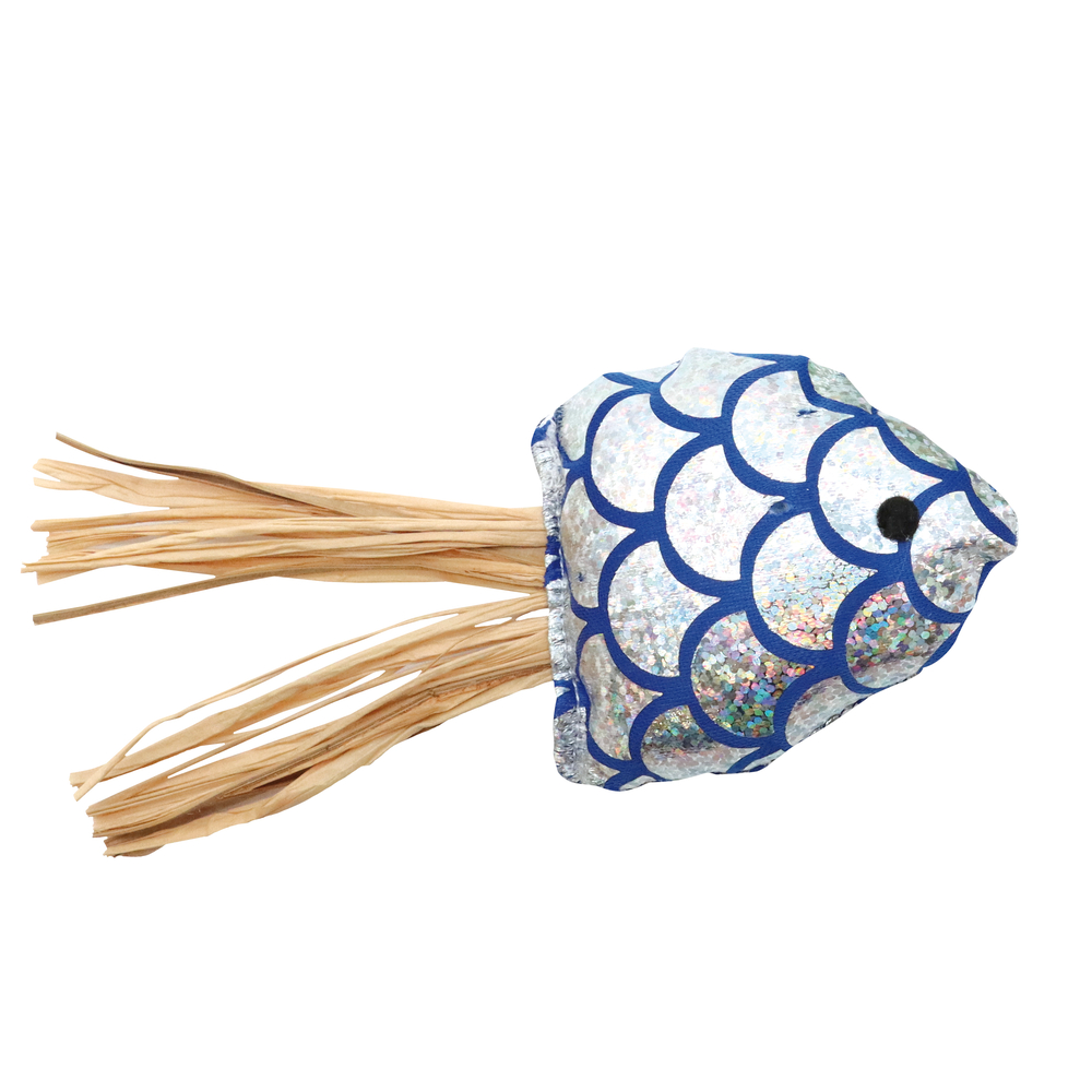 Jouet pour chat : poisson Jellyfish - L.14cm 