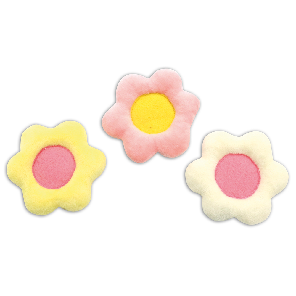 Jouet pour chat : fleurs - L.7cm 