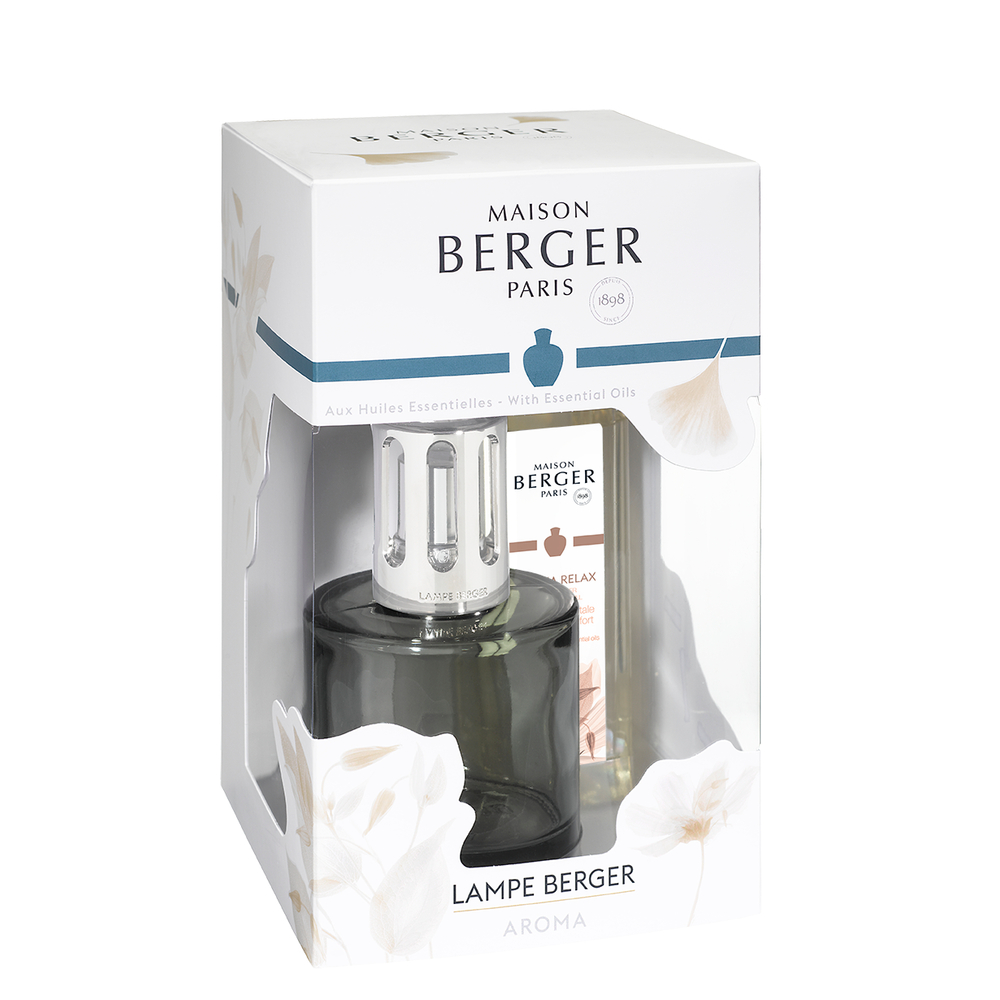 Coffret lampe à catalyse 'Aroma Relax', avec recharge parfum - 250ml