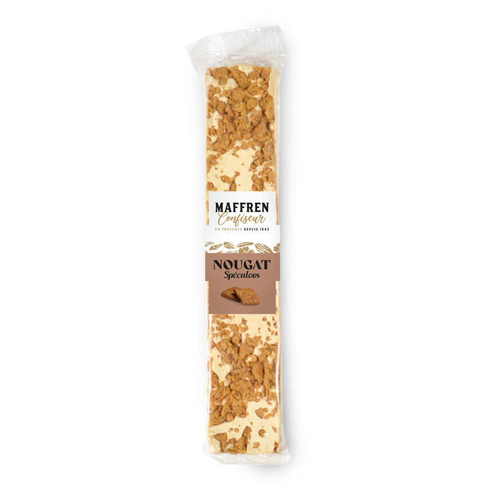 Nougat, speculoos : barre 100g