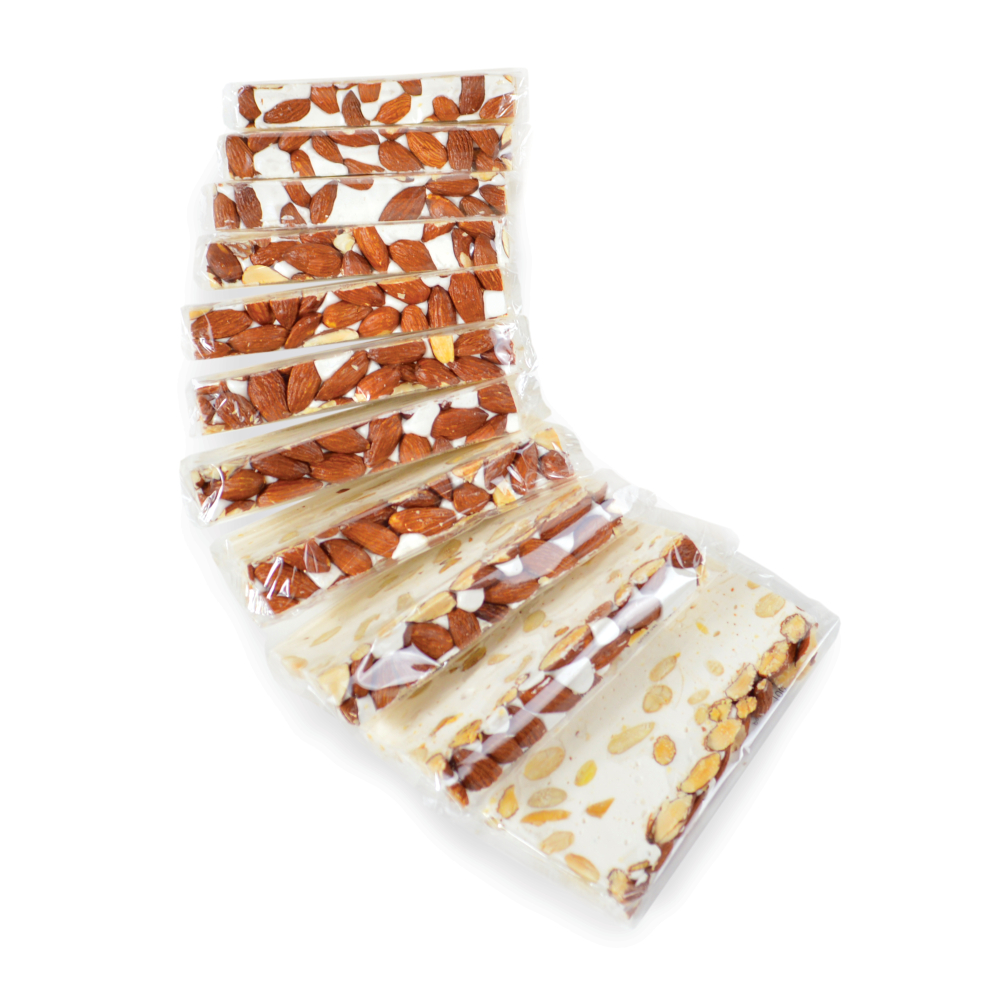 Pain de nougat aux amandes 100g
