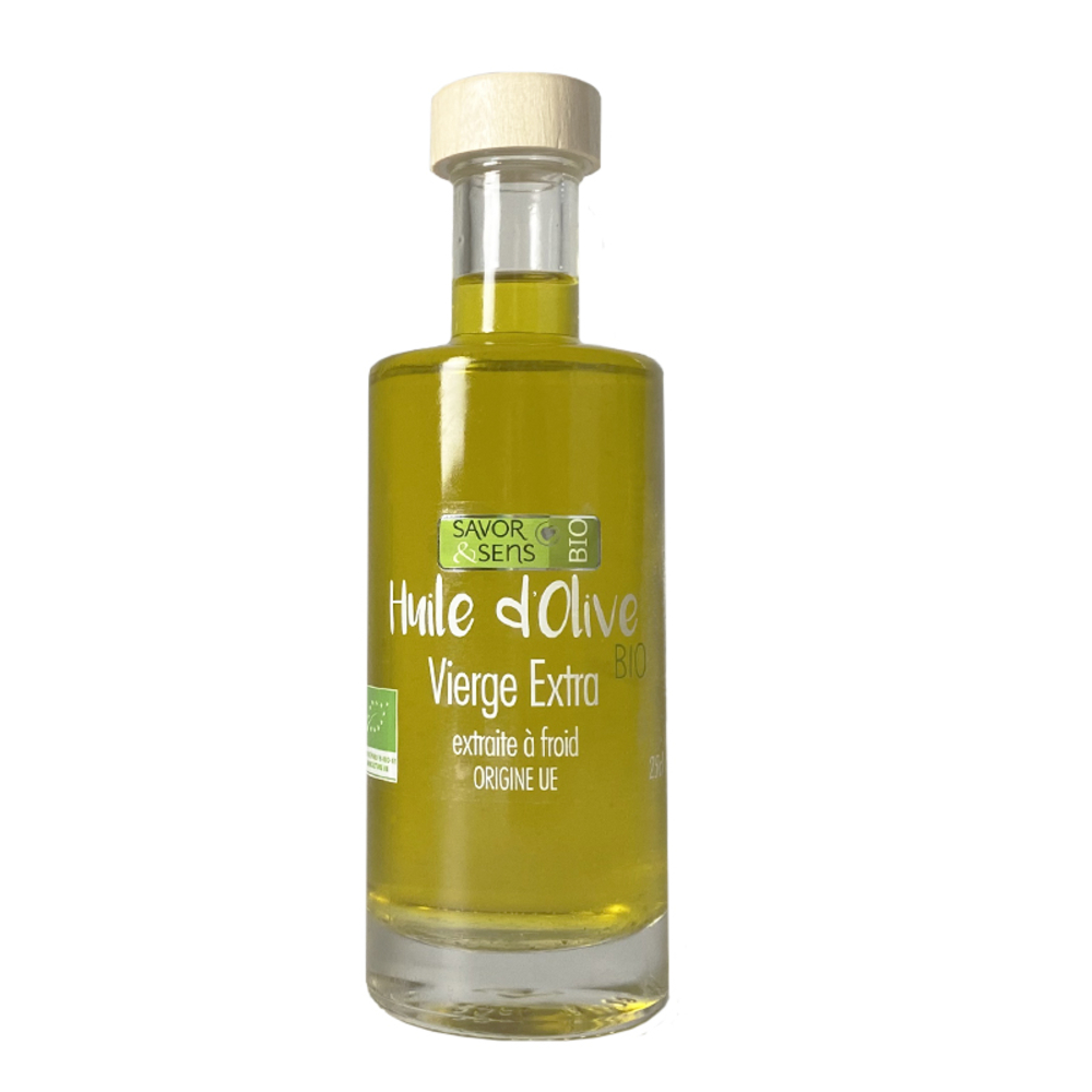 Huile d'olive vierge extra bio, extraite à froid - 200ml