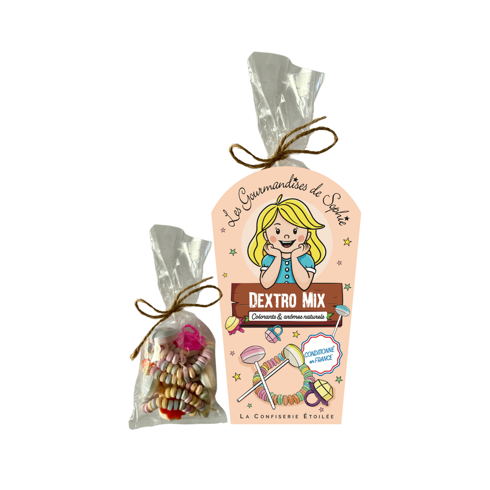 Sachet de confiseries, dextro mix - 140g