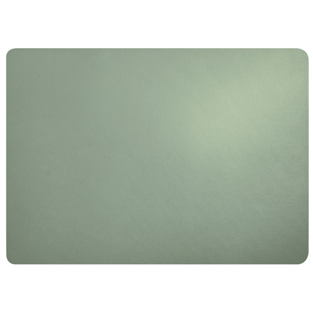 Set de table rectangulaire, coloris vert menthe - L.46xl.33cm