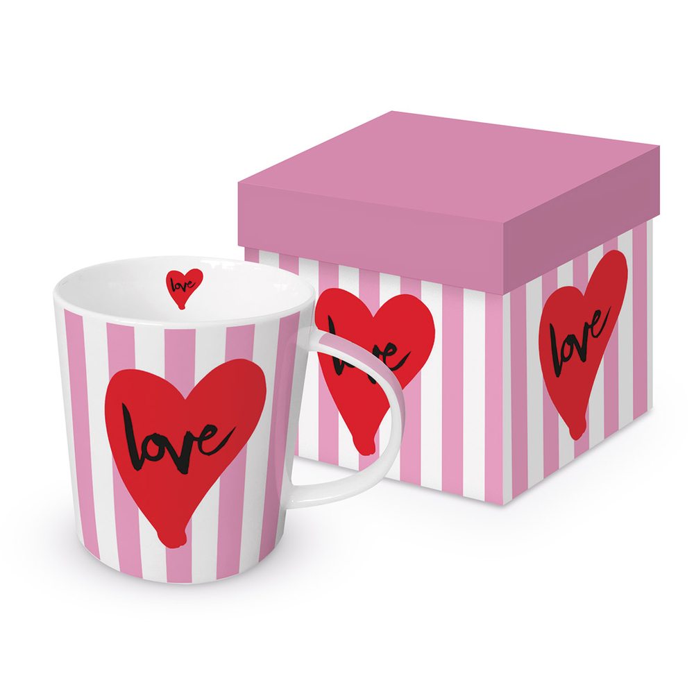 Mug 'Love' en porcelaine - 400ml