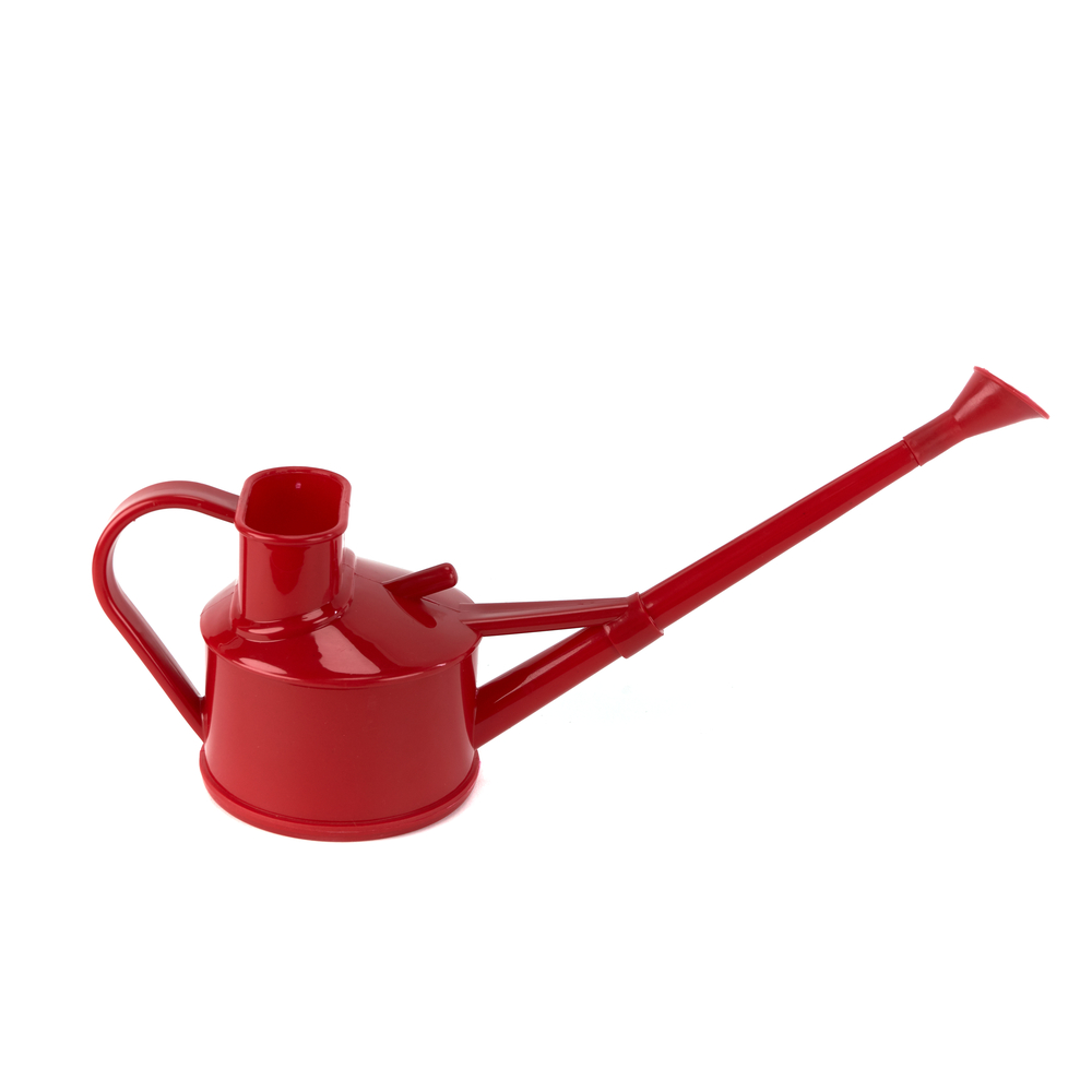 Arrosoir pour bonsaï en plastique rouge 0.9L