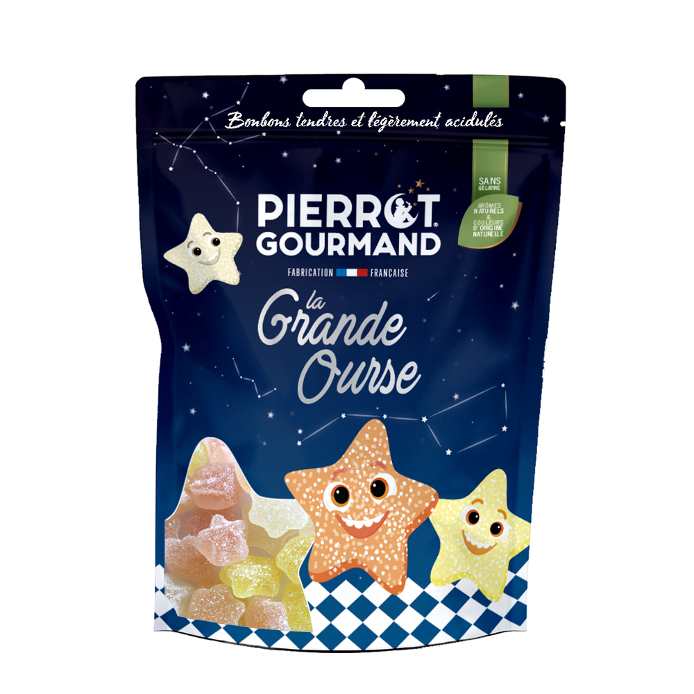 Sachet de bonbons 'La Grande Ourse', saveurs fruitées - 100g