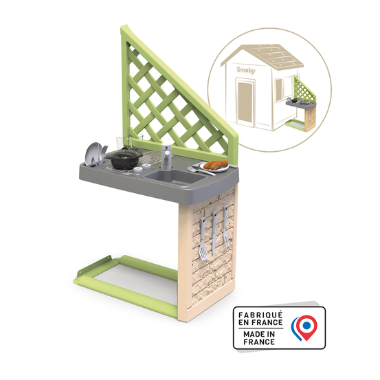 Cuisine d'été pour enfant - H.54xl.35xH.98cm