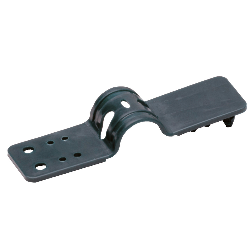 20 clips de fixation pour toile et filet, coloris gris anthracite