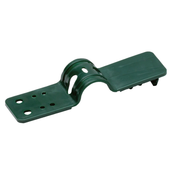 20 clips de fixation pour toile et filet, coloris vert