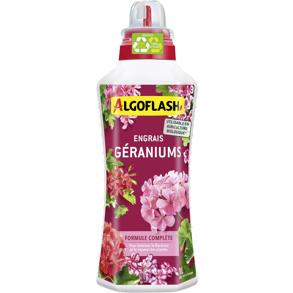 Engrais géraniums 1L