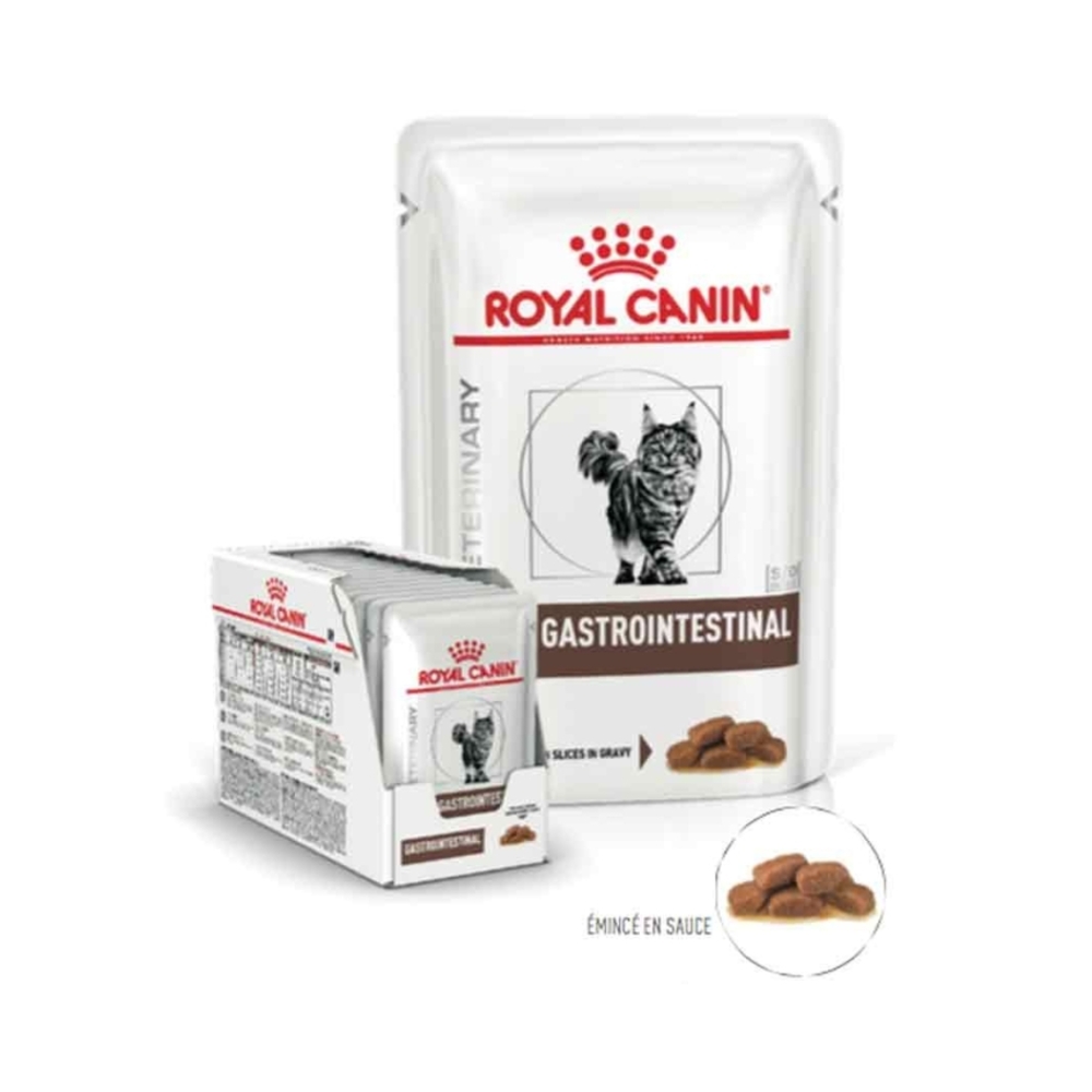 Émincés en sauce pour chat, Veterinary Gastro-intestinal - 12x85g