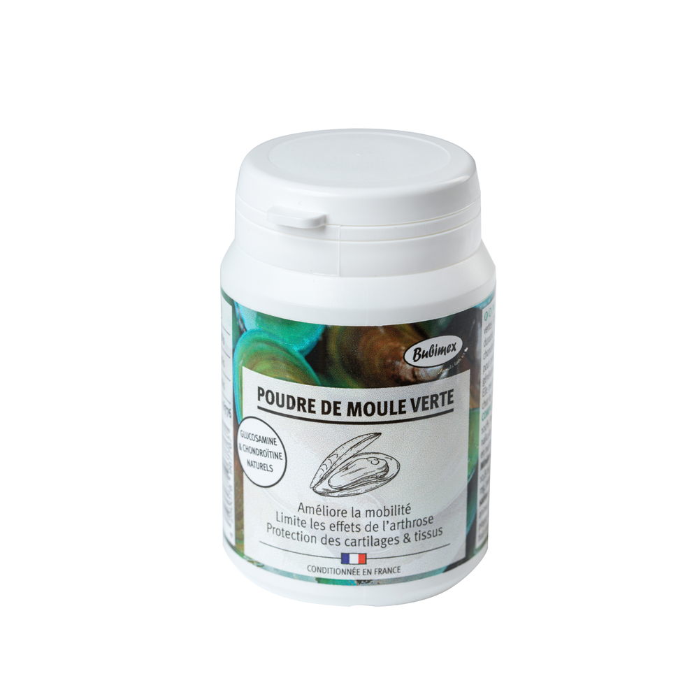 Poudre de moules vertes pour chien et chat - 60g