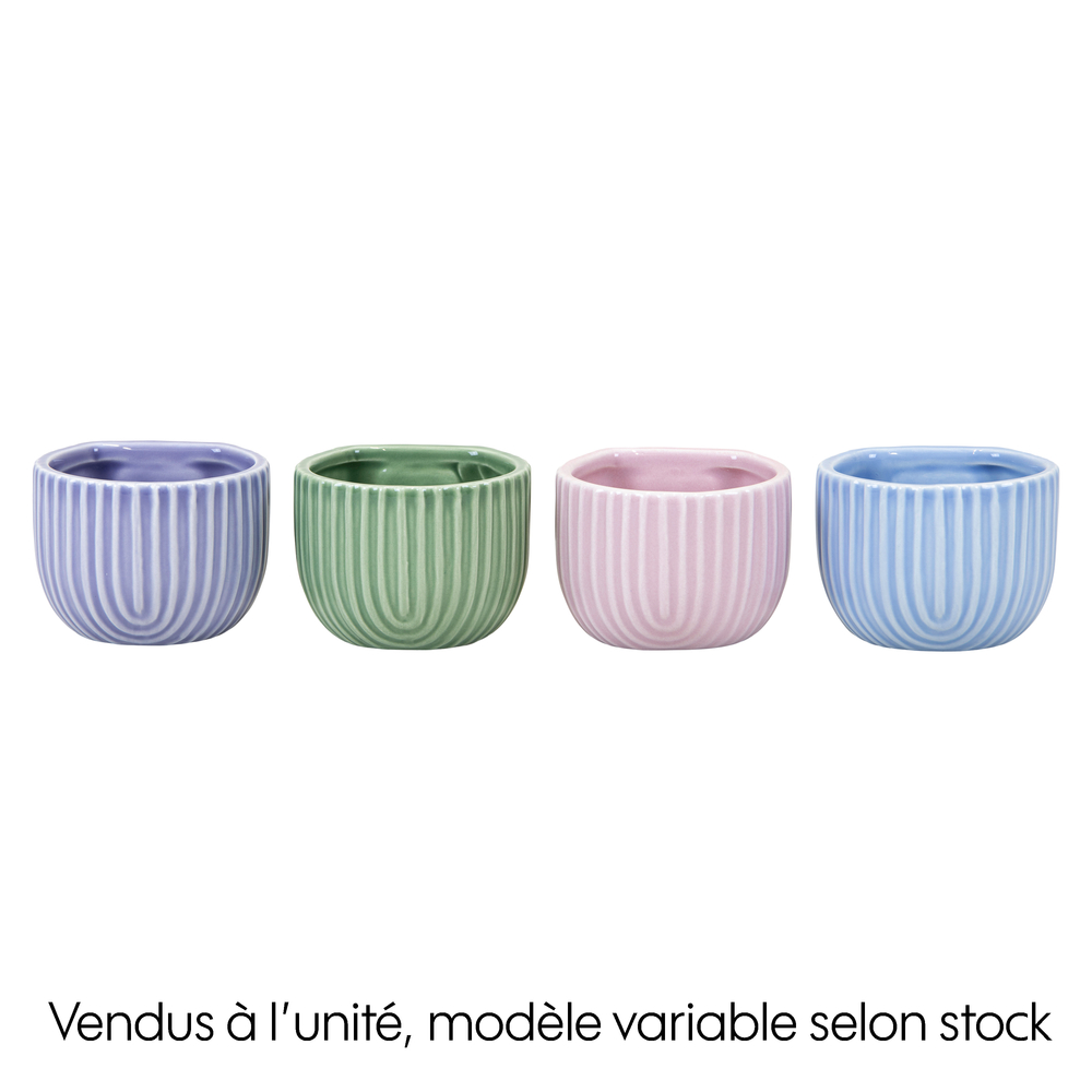 Cache-pot Lumina magnétique, plusieurs coloris disponibles - D.8cm