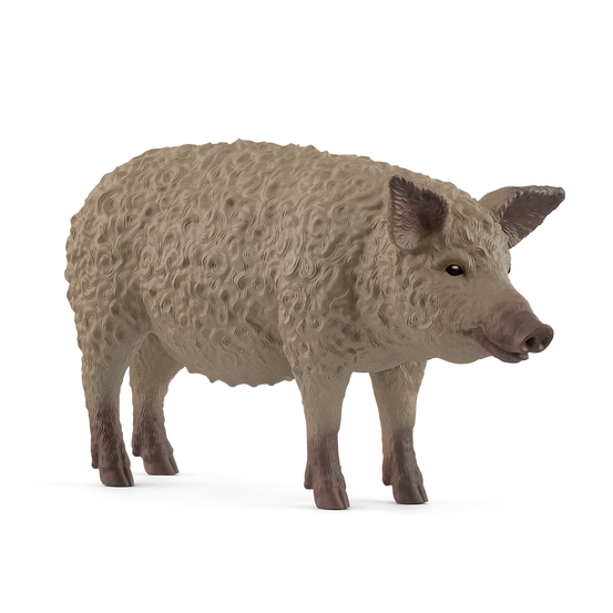Figurine de cochon Mangalica - L.9,5cm