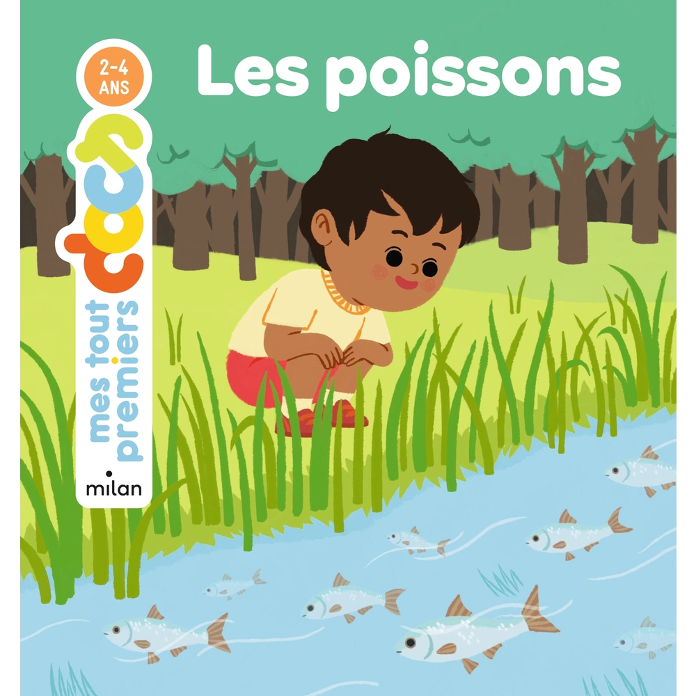 Livre pour enfant, mes tout premiers docs : les poissons