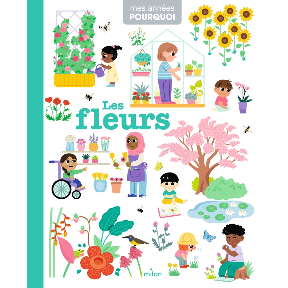 Livre pour enfant, mes années / pourquoi les fleurs