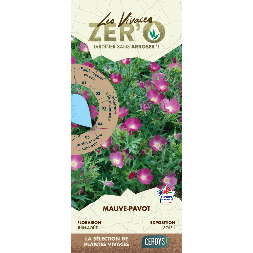 Mauve-Pavot : pot 1L