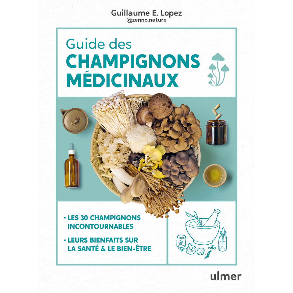 Livre : 'Guide des champignons médicinaux'