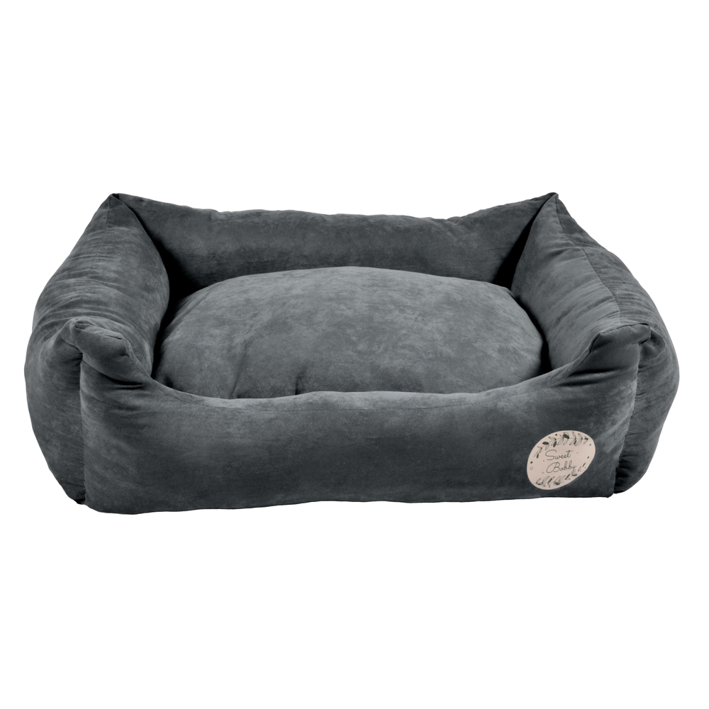 Corbeille pour chien, collection Douce, coloris anthracite - L
