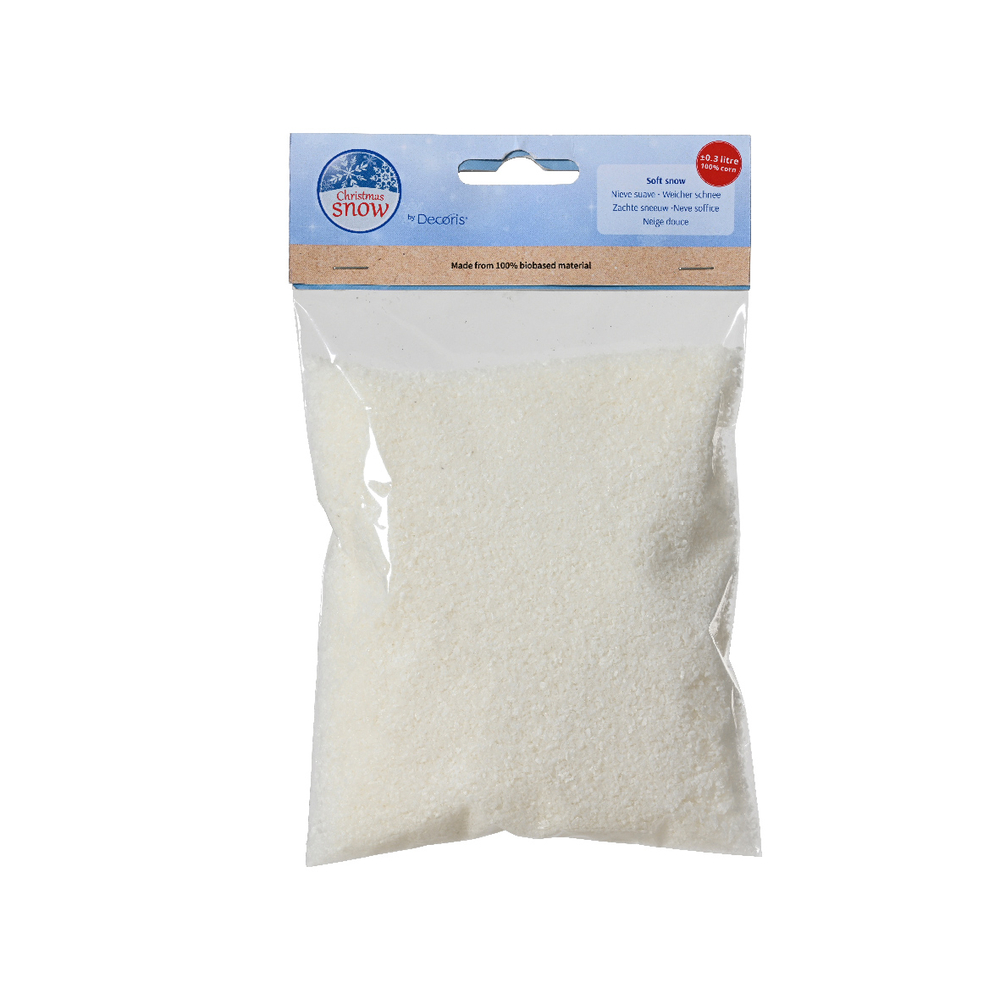 Neige fine artificielle - sachet 0,3 Litres