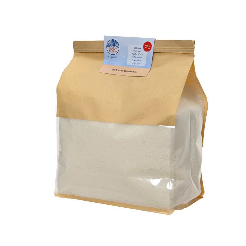 Neige fine artificielle - sachet 5 Litres