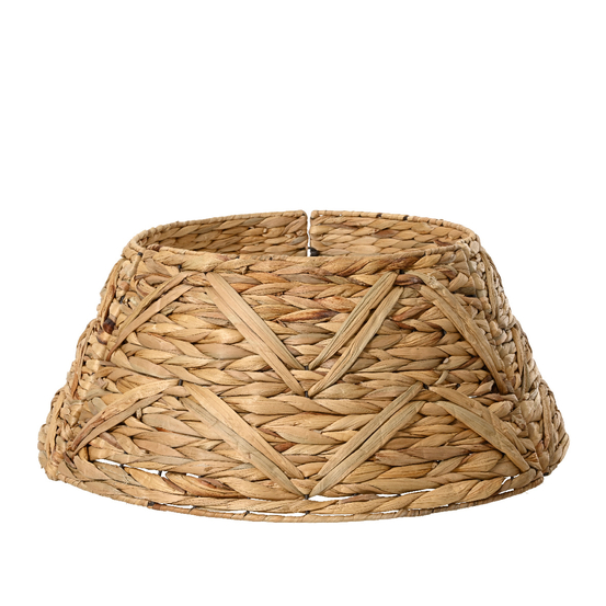 Cache-pied de sapin en jacinthe d'eau - coloris naturel - D57cm