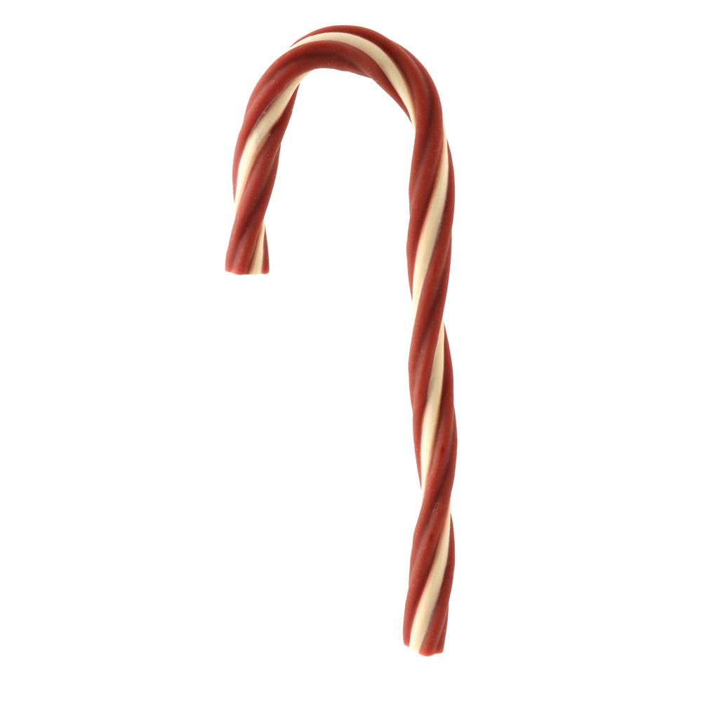 Friandise de Noël pour chien : sucre d'orge à mâcher XXL - 70g