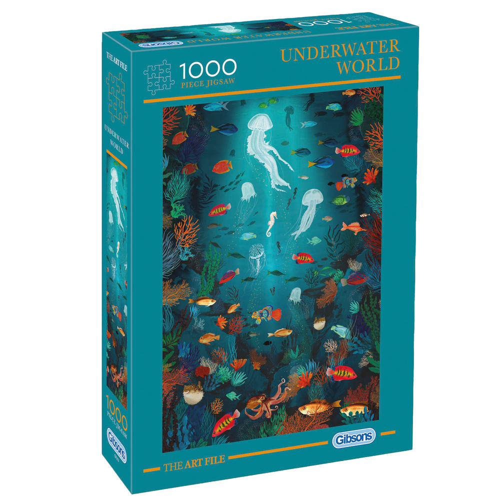 Puzzle Underwater World, coloris mixte - 1000 pièces