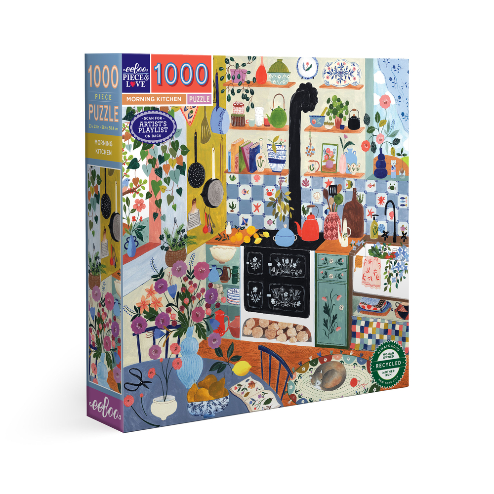 Puzzle Morning Kitchen, coloris mixte - 1000 pièces