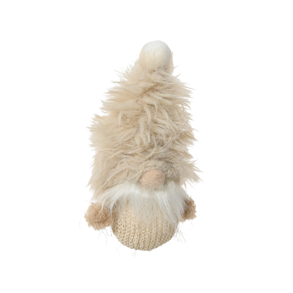 Suspension gnome - coloris beige - 9x6.H17cm