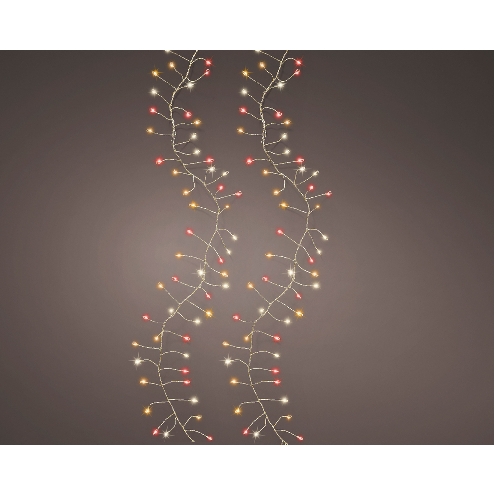 Guirlande lumineuse animée 'Micro Compact', multicolore 960 led - L12m