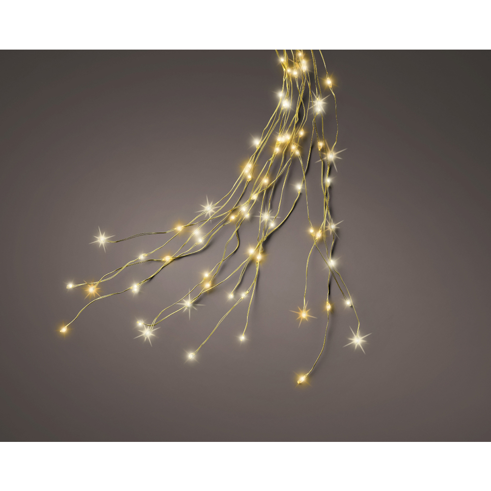 Guirlande lumineuse 'Micro Bunch', 240 led - blanc chaud/froid - L.3m