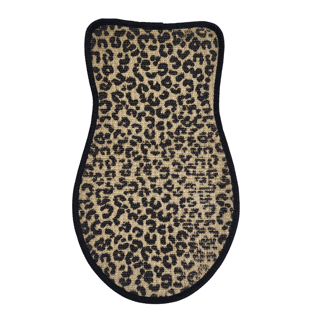 Tapis à griffer pour chat en sisal, forme de poisson - L.30cm