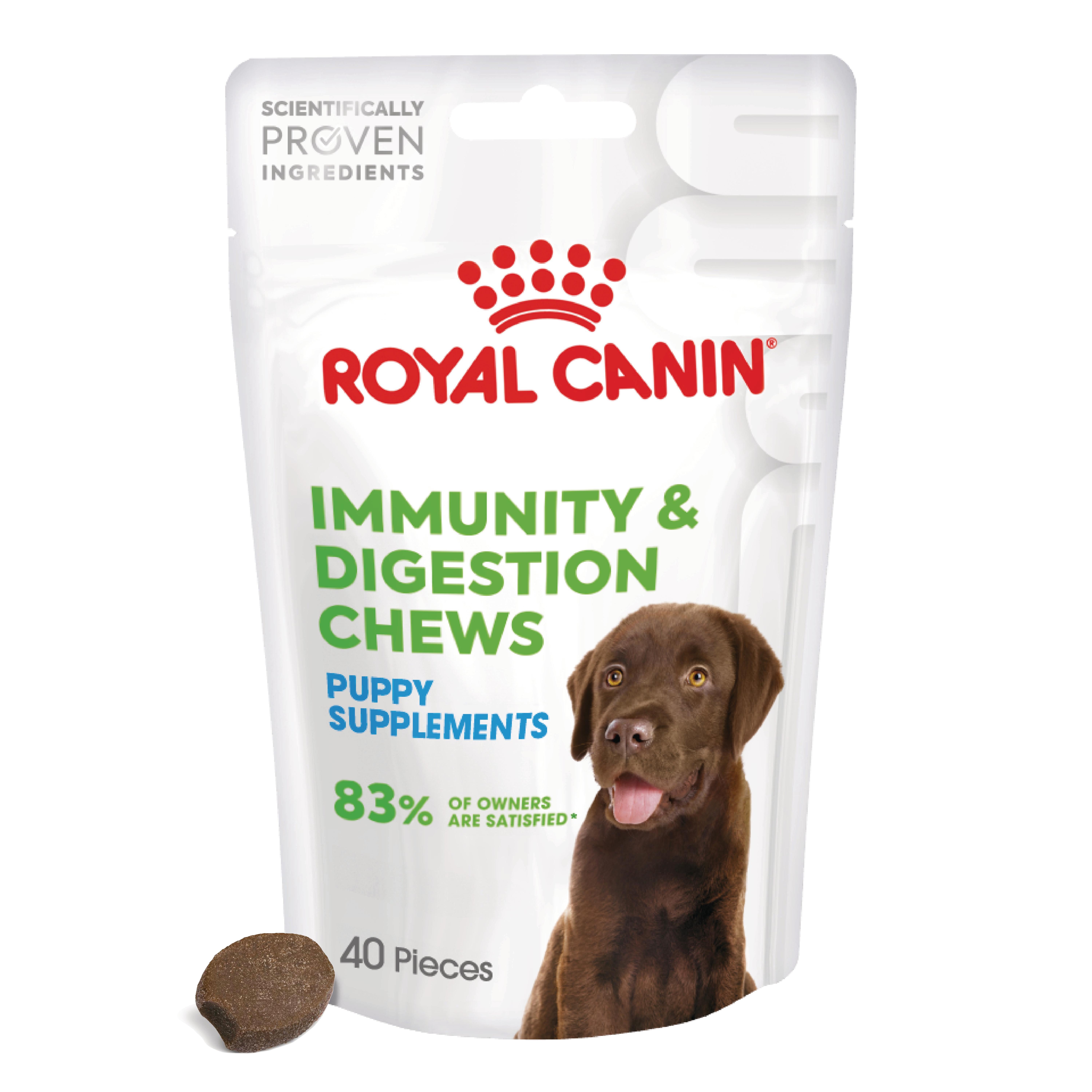 Friandises pour chiot, Immunity & Digestion chews 100g
