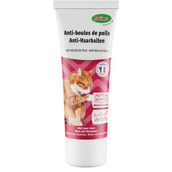 Malt pour chat, anti-boules de poils 100g