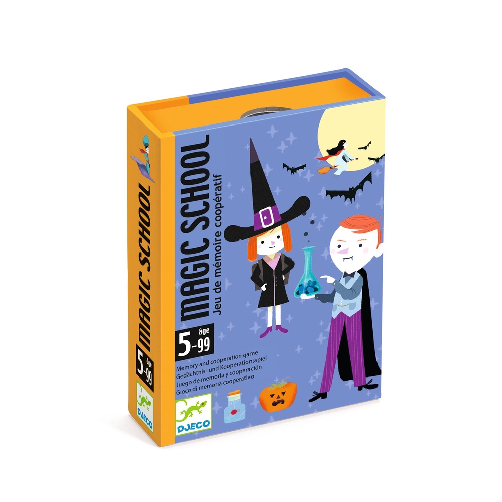 Jeu éducatif coopératif de mémorisation 'Magic School'