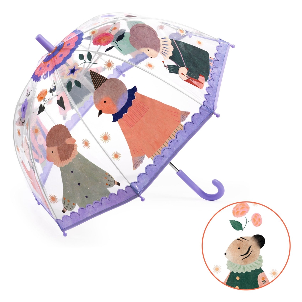 Parapluie, motif 'Musiciens', coloris mixte - D.70cm