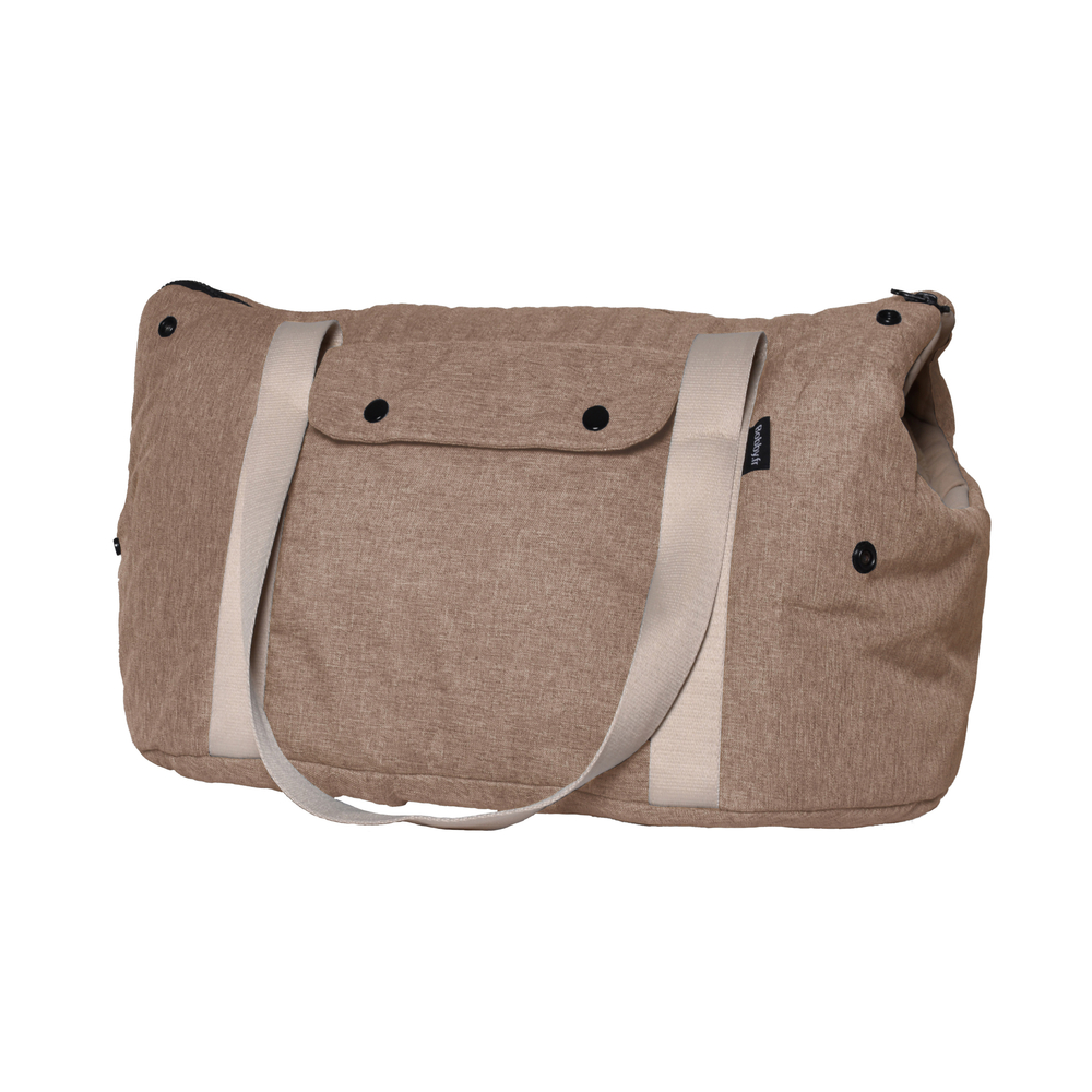 Sac pour chien, balade 32x50x30cm beige
