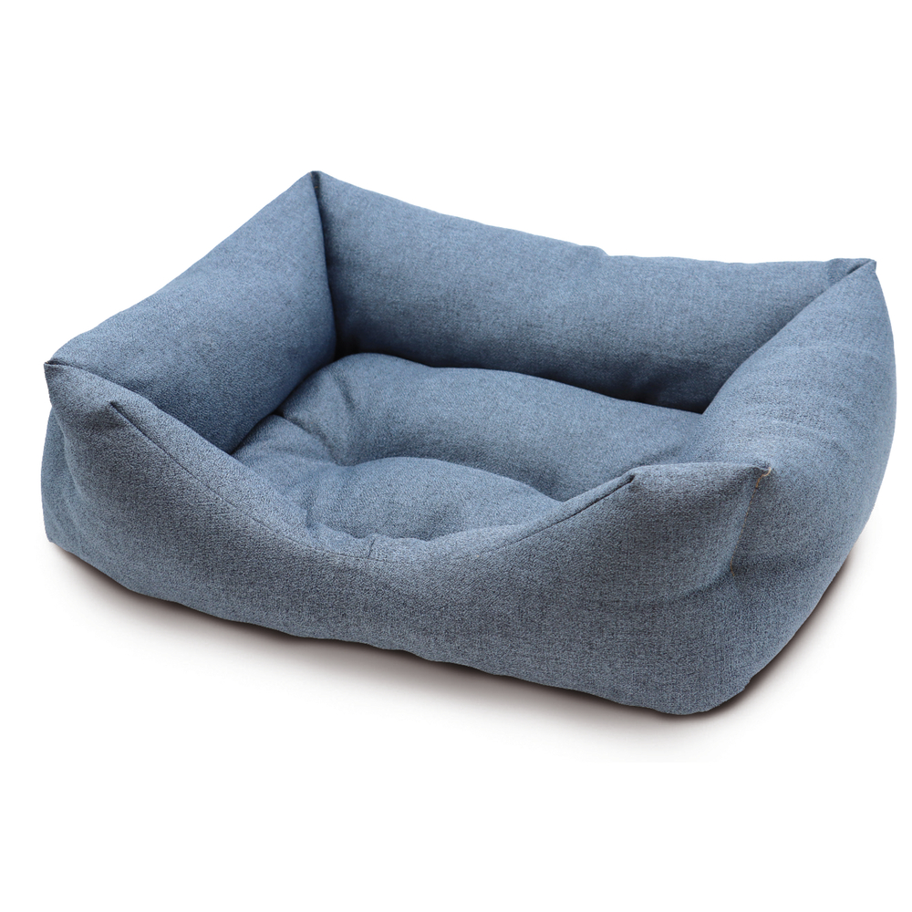 Corbeille pour chien rectangle Hydro bleu 90x70cm