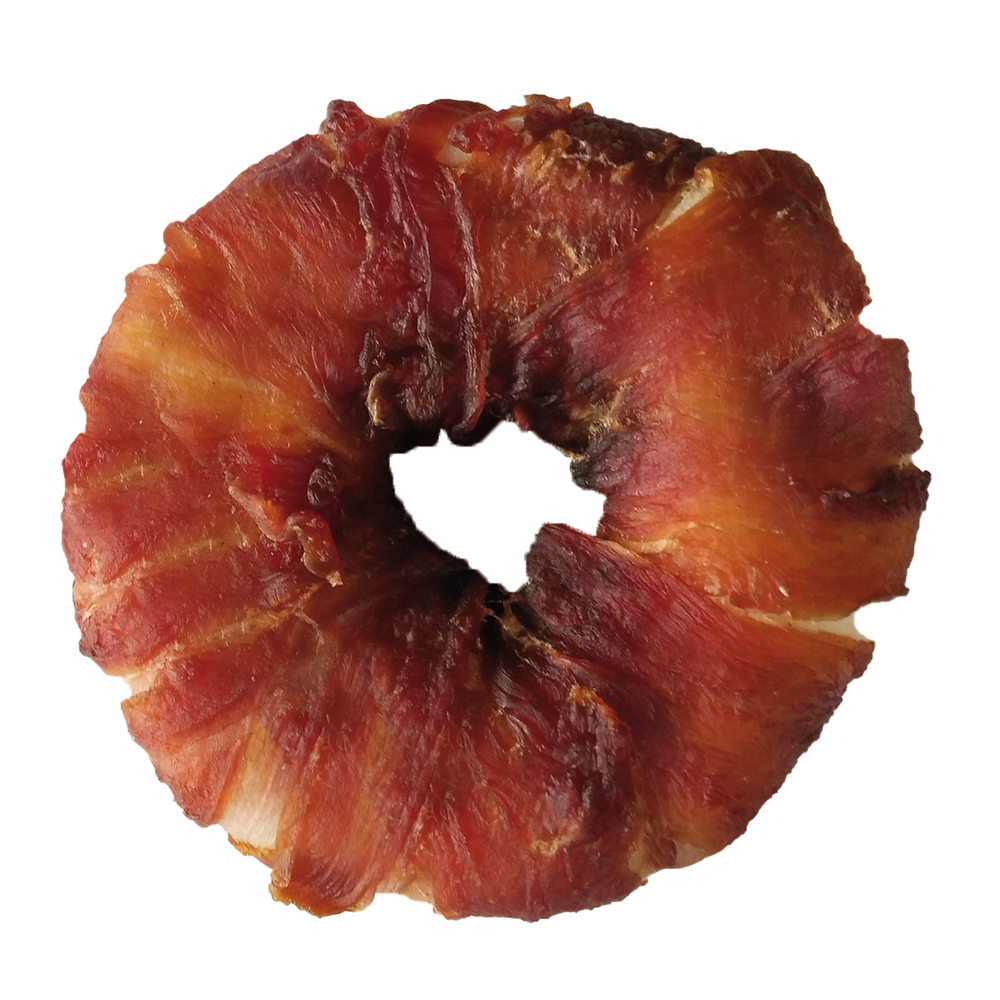 Friandise pour chien : donut au canard - 9cm 