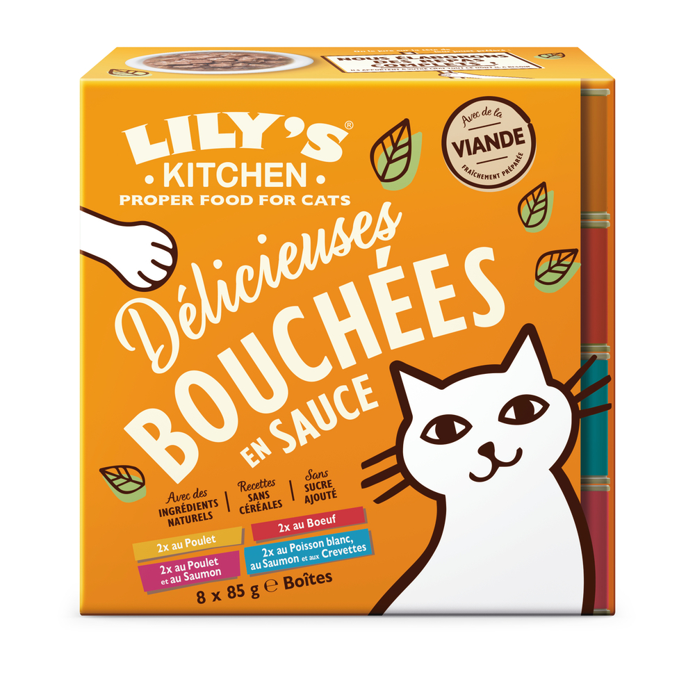 Multipack sélection morceaux en sauce pour chat - 8x85g