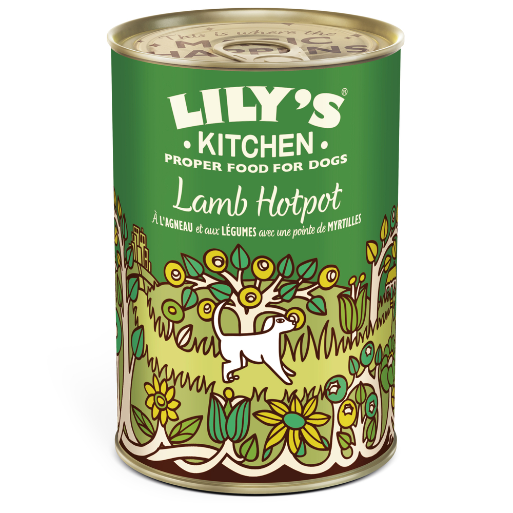 Pâtée pour chien : Lamb Hotpot, agneau et légumes - 400g