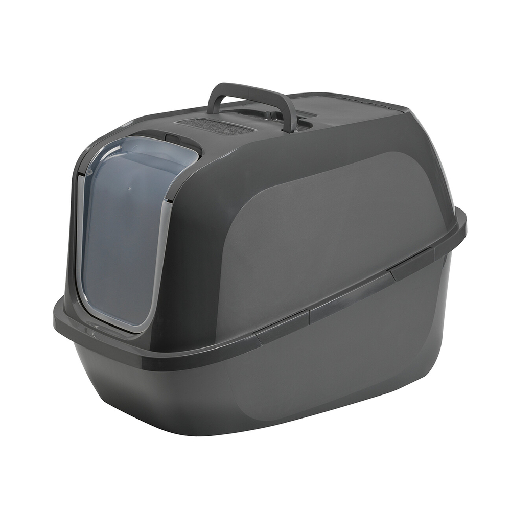 Bac à chat, King coloris gris - 65,8x48,6x45,8cm